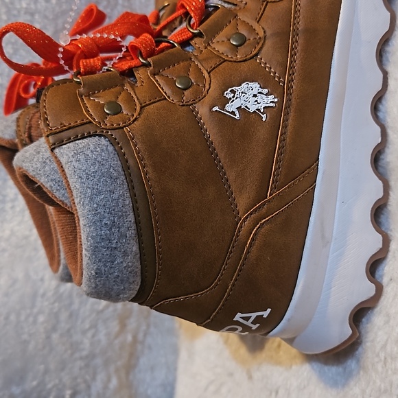 U.S POLO ASSN ANKLE BOOTIE SIZE 8M WOMAN MERCURI - Picture 12 of 12